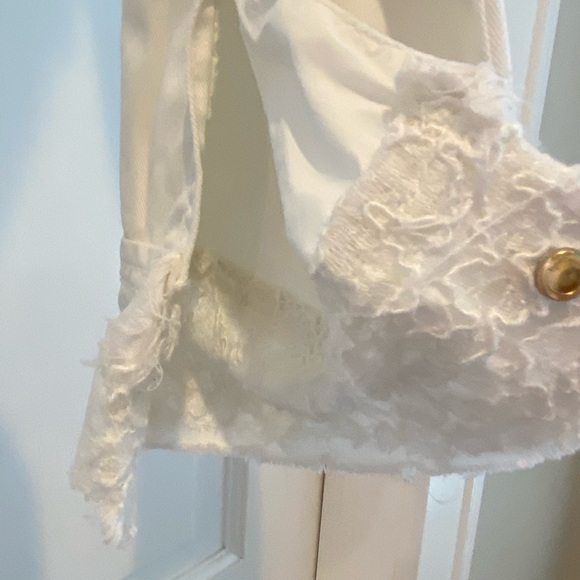 Twill Twenty Two white jacket in size S. - Picture 5 of 7